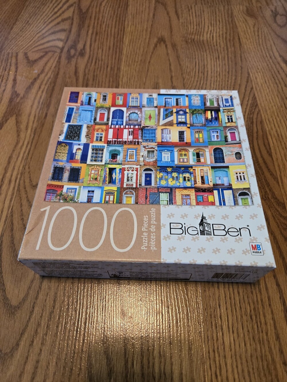 Big Ben 1000 Piece Colorful Windows Doors Collage Jigsaw Puzzle Contemporary Fun